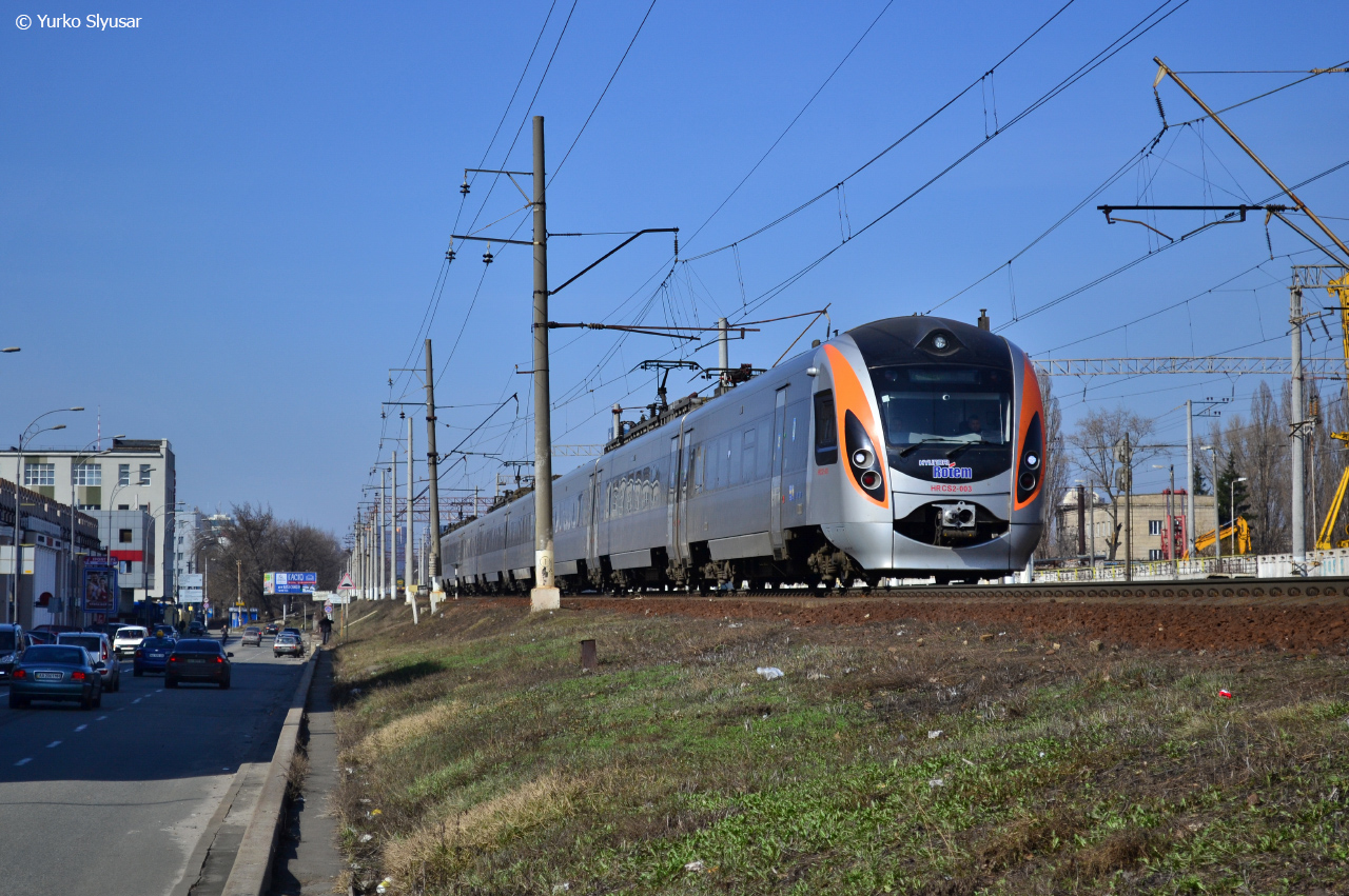 Украинская железнодорожная скоростная компания, № HRCS2-003 — 