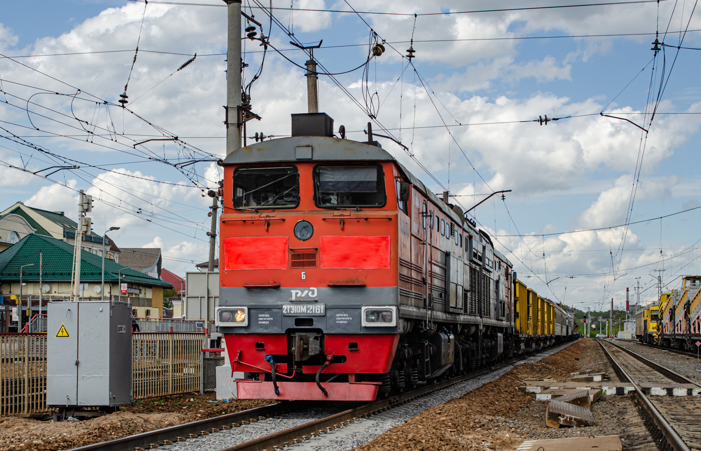 Московская железная дорога, № 2ТЭ10М-2161 — 