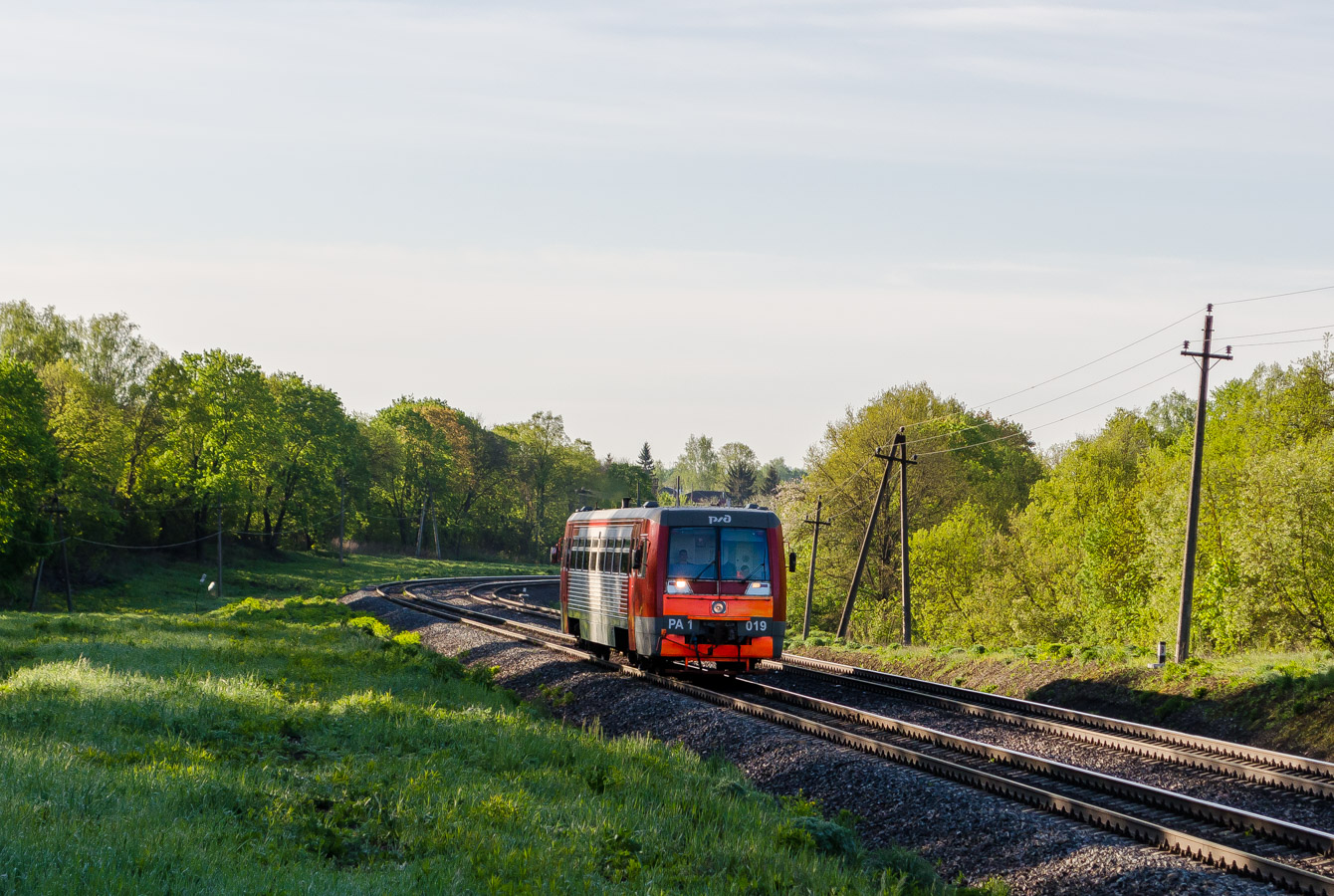 Московская железная дорога, № РА1-0019 — 