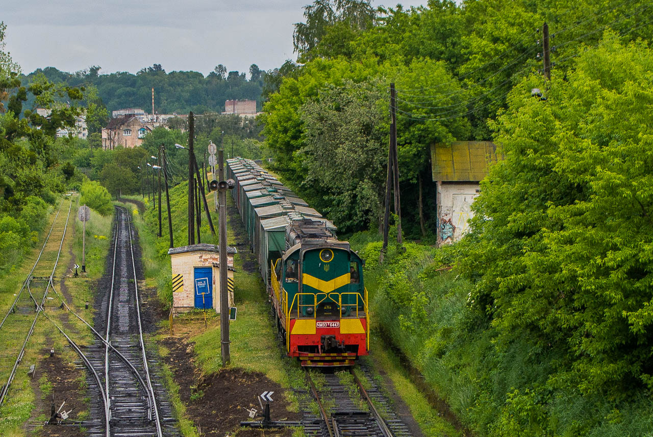 Львовская железная дорога, № ЧМЭ3Т-6447 — 