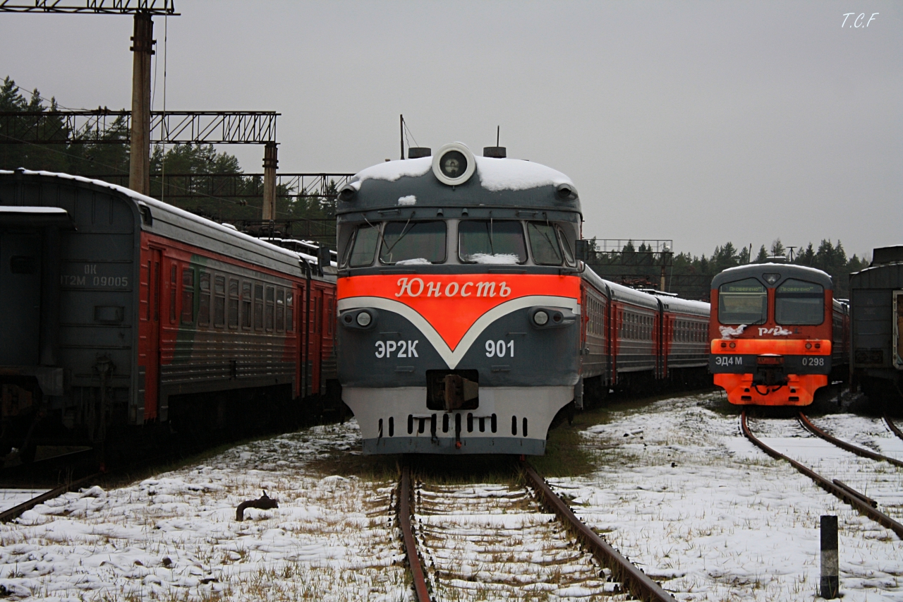 Октябрьская железная дорога, № ЭР2К-901 — 