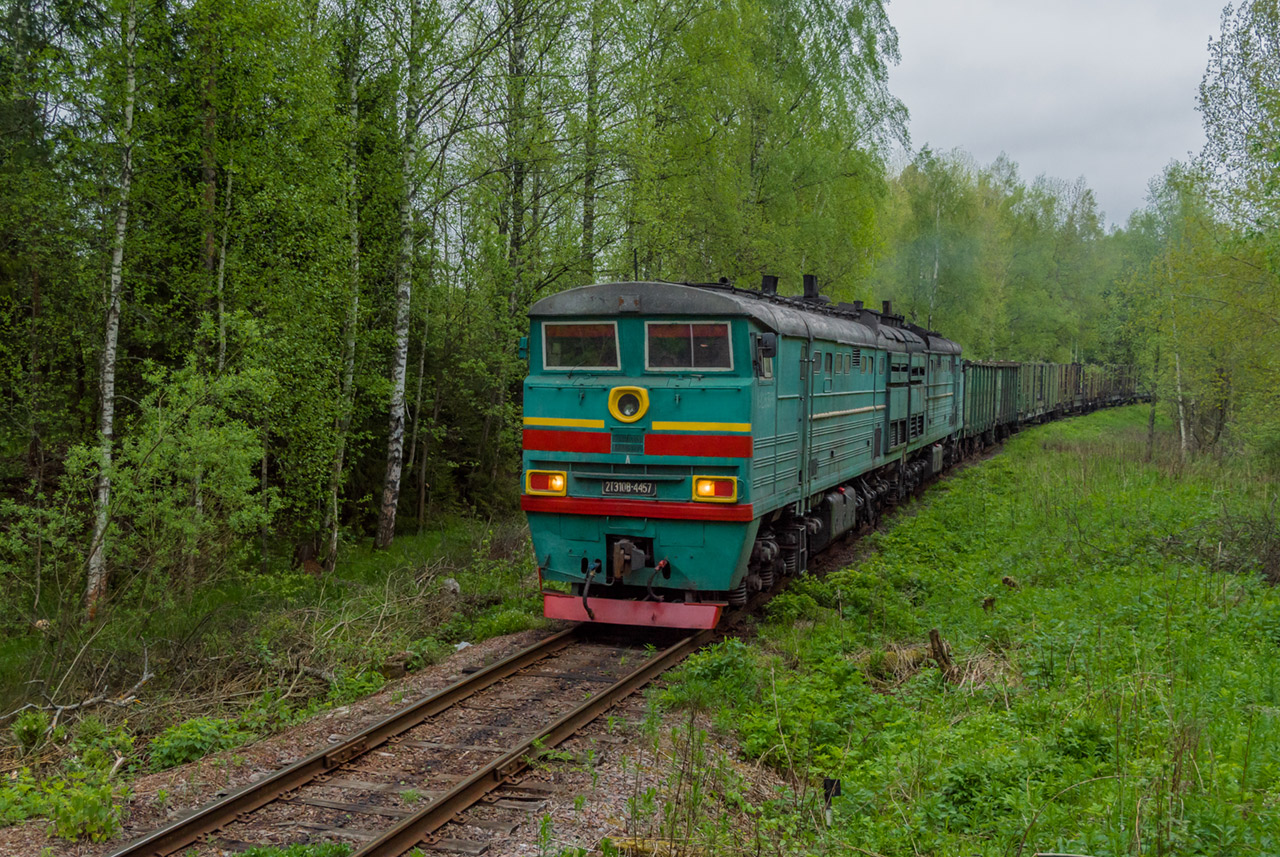 Московская железная дорога, № 2ТЭ10В-4907 — 