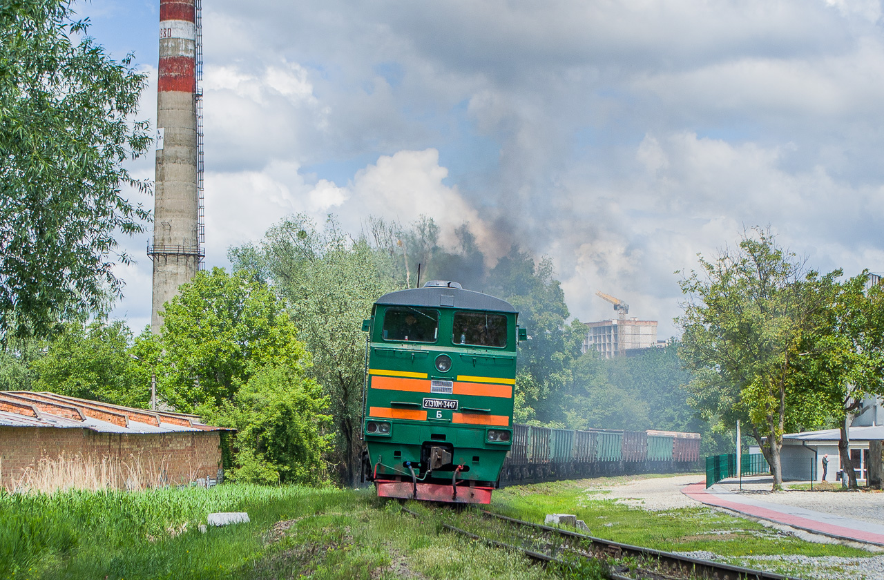 Одесская железная дорога, № 2ТЭ10М-3447 — 