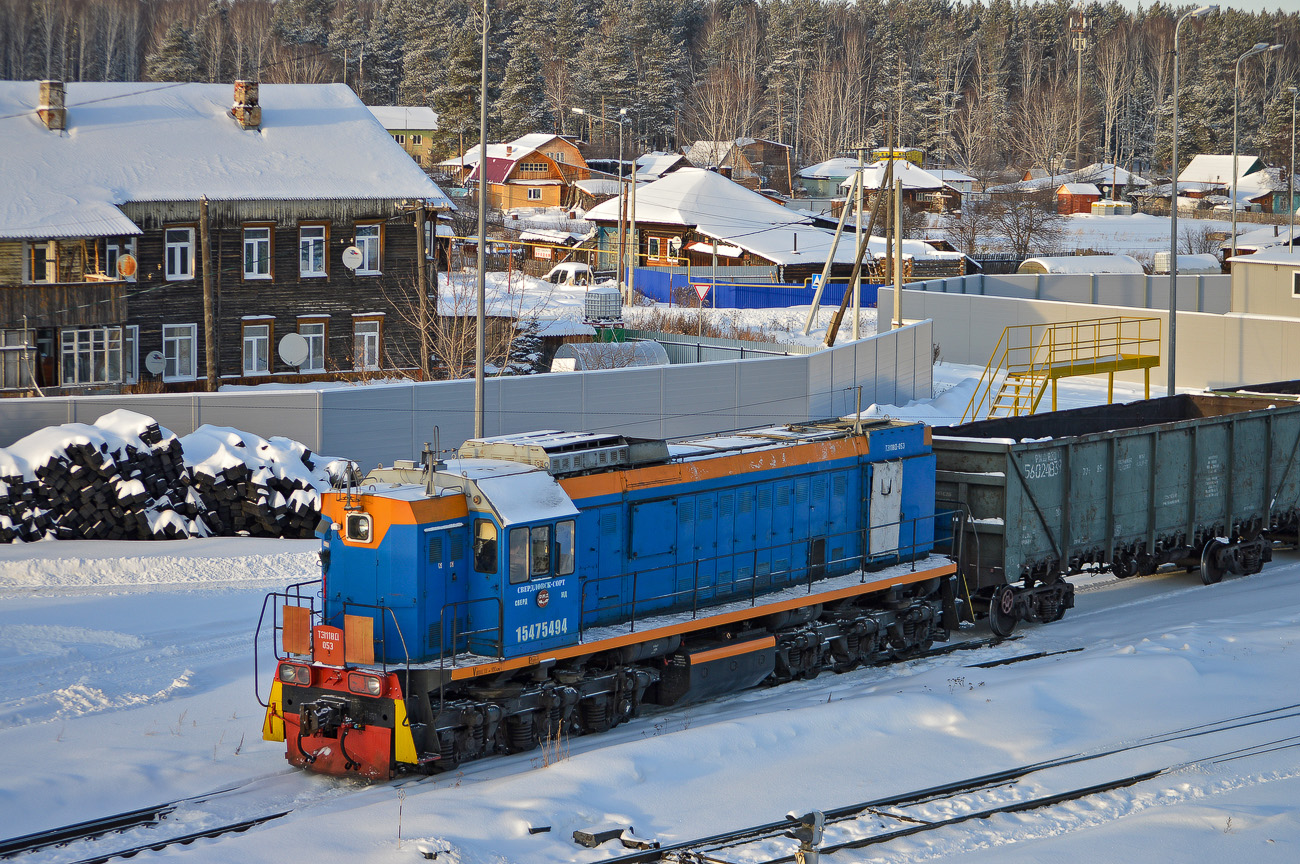 Свердловская железная дорога, № ТЭМ18Д-053 — 