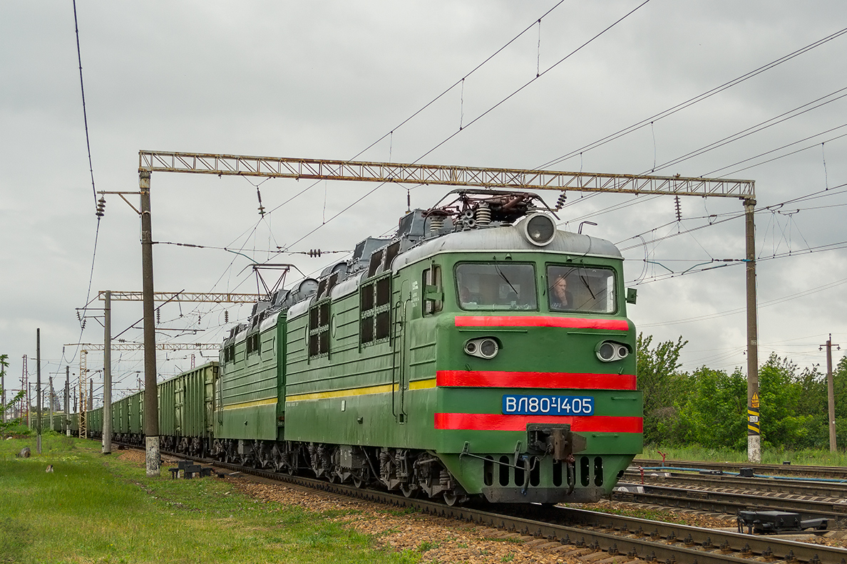 Одесская железная дорога, № ВЛ80Т-1405 — 