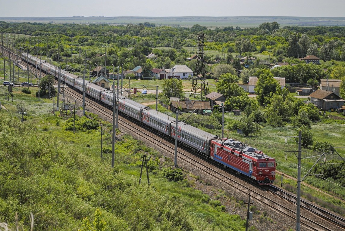 Приволжская железная дорога, № ЭП1-218 — 