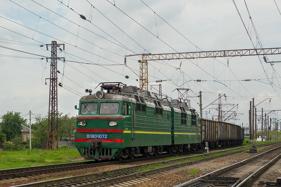 Одесская железная дорога, № ВЛ80Т-1072 — 