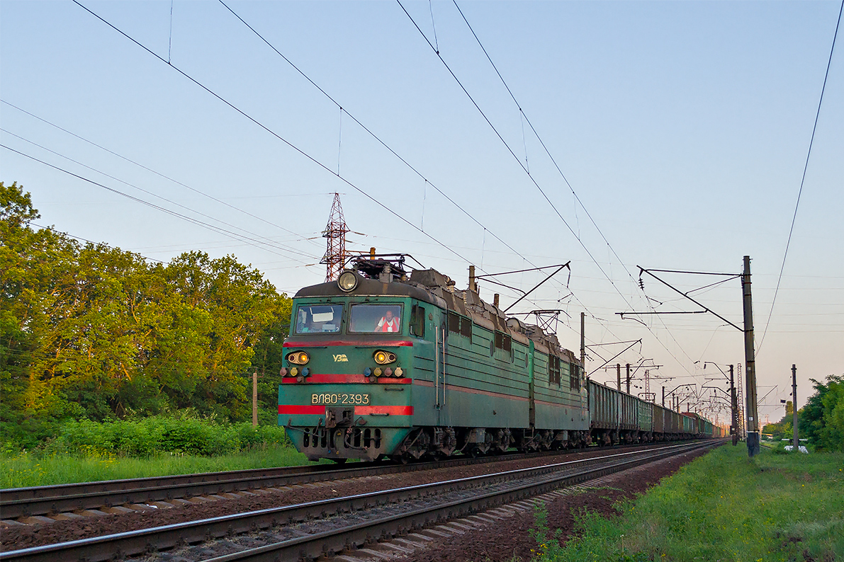 Одесская железная дорога, № ВЛ80С-2393 — 