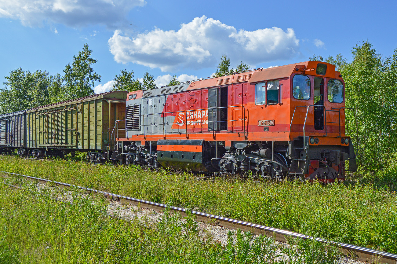 Свердловская железная дорога, № ТГМ6А-1316 — 