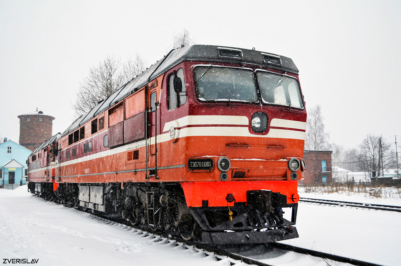 Октябрьская железная дорога, № ТЭП70-0065 — 