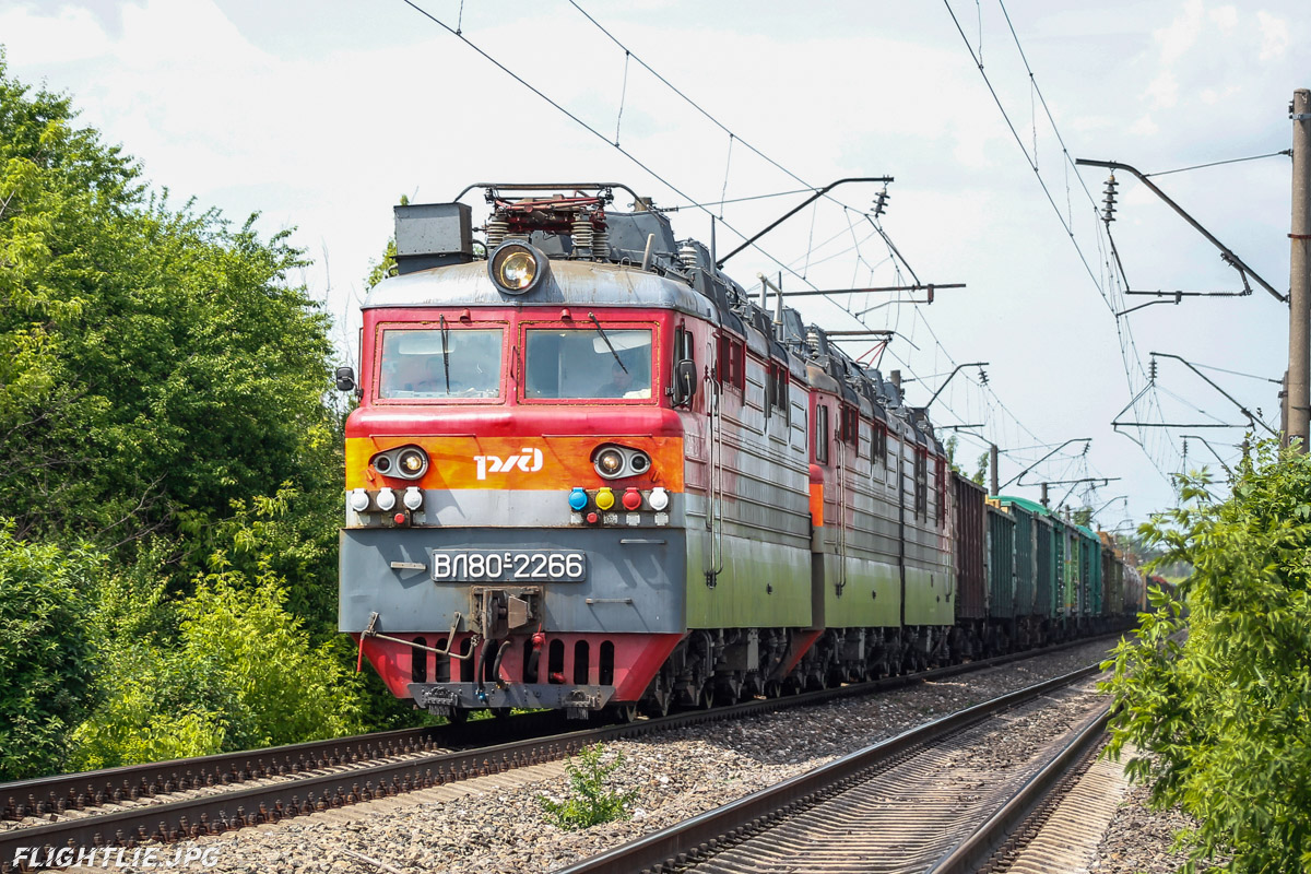 Приволжская железная дорога, № ВЛ80С-2266 — Приволжская железная дорога, № ВЛ80С-2266 —