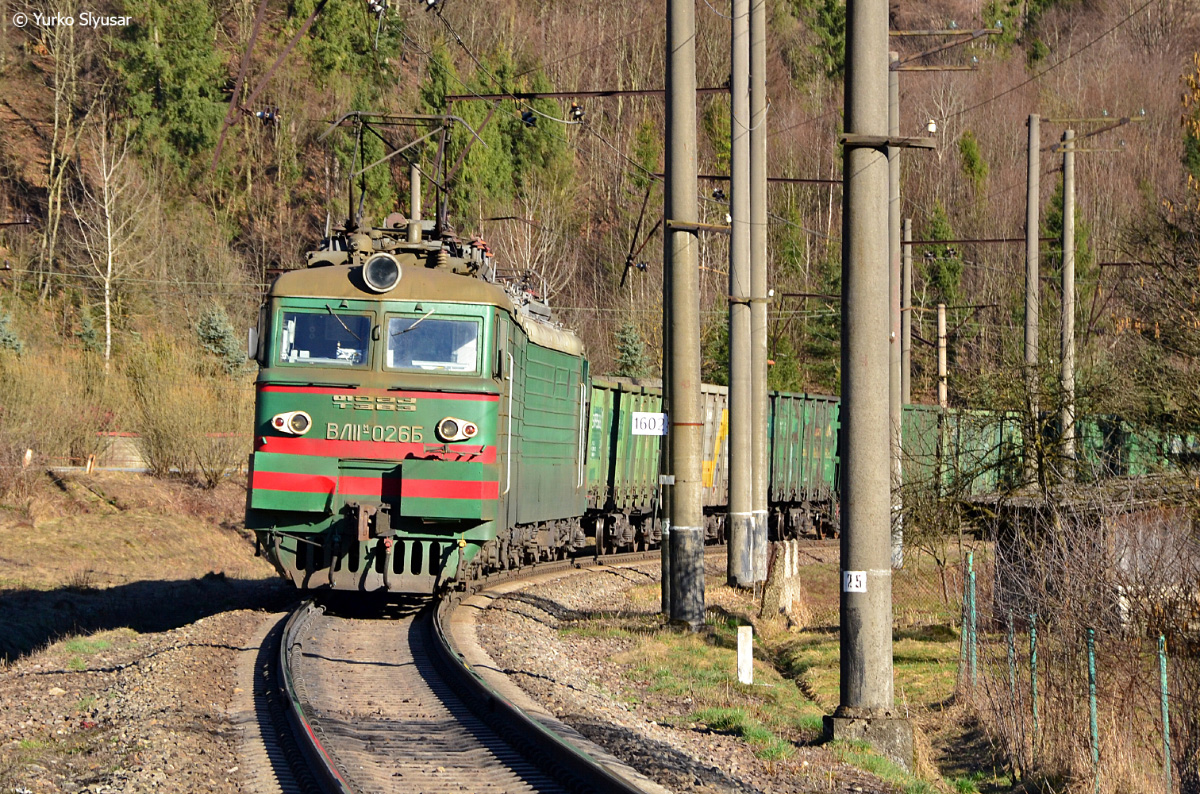 Львовская железная дорога, № ВЛ11М-026 — 