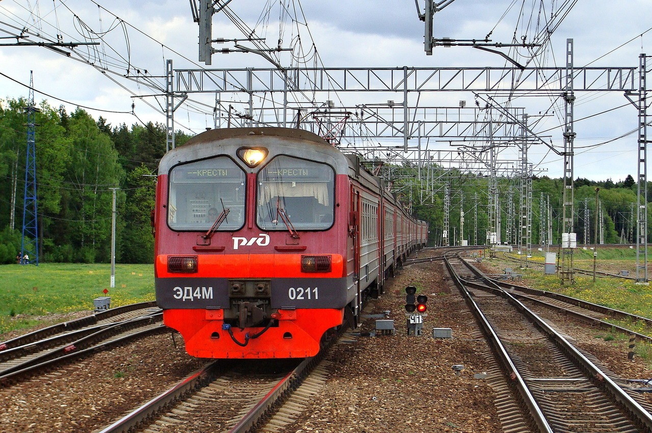 Московская железная дорога, № ЭД4М-0211 — 