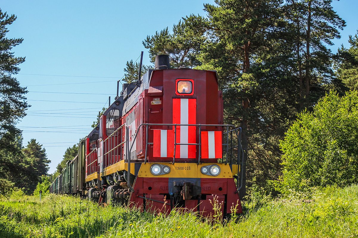 Октябрьская железная дорога, № ТЭМ18В-028 — 