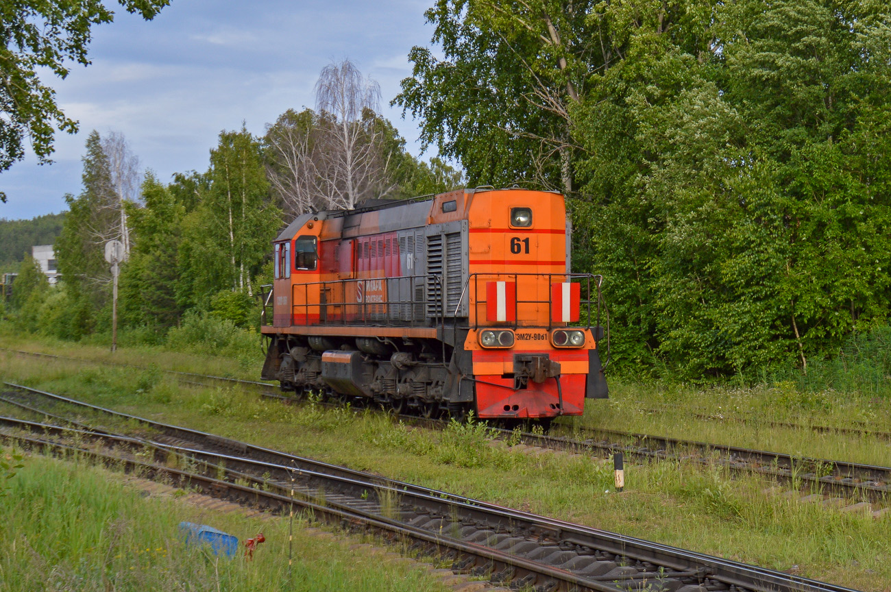 Свердловская железная дорога, № ТЭМ2У-9061 — 