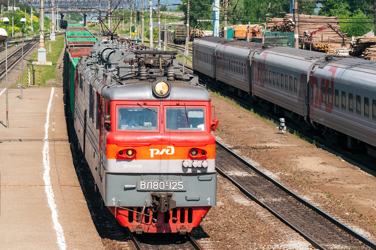 Северная железная дорога, № ВЛ80С-125 — 