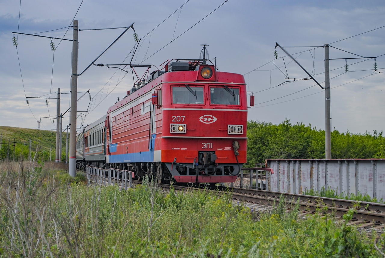 Приволжская железная дорога, № ЭП1-207 — 