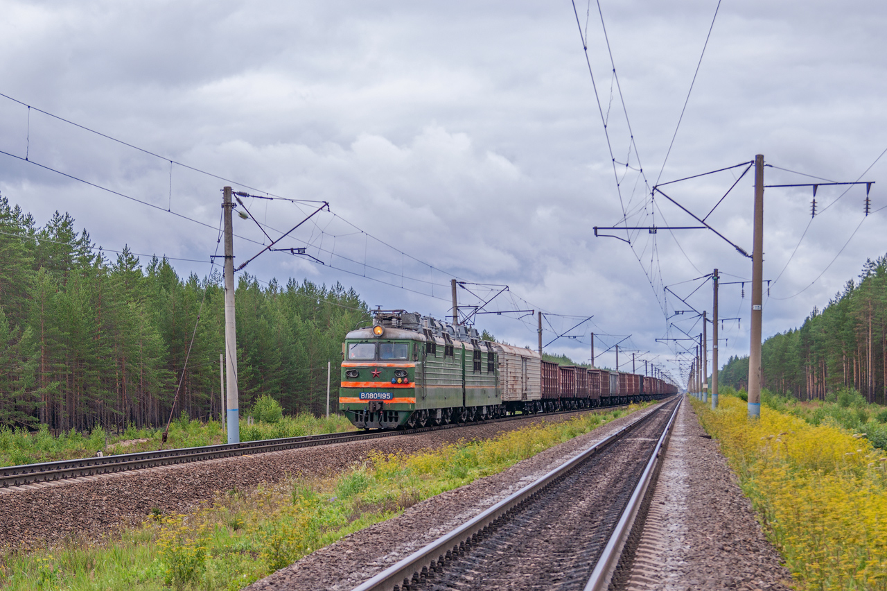 Северная железная дорога, № ВЛ80С-195 — 