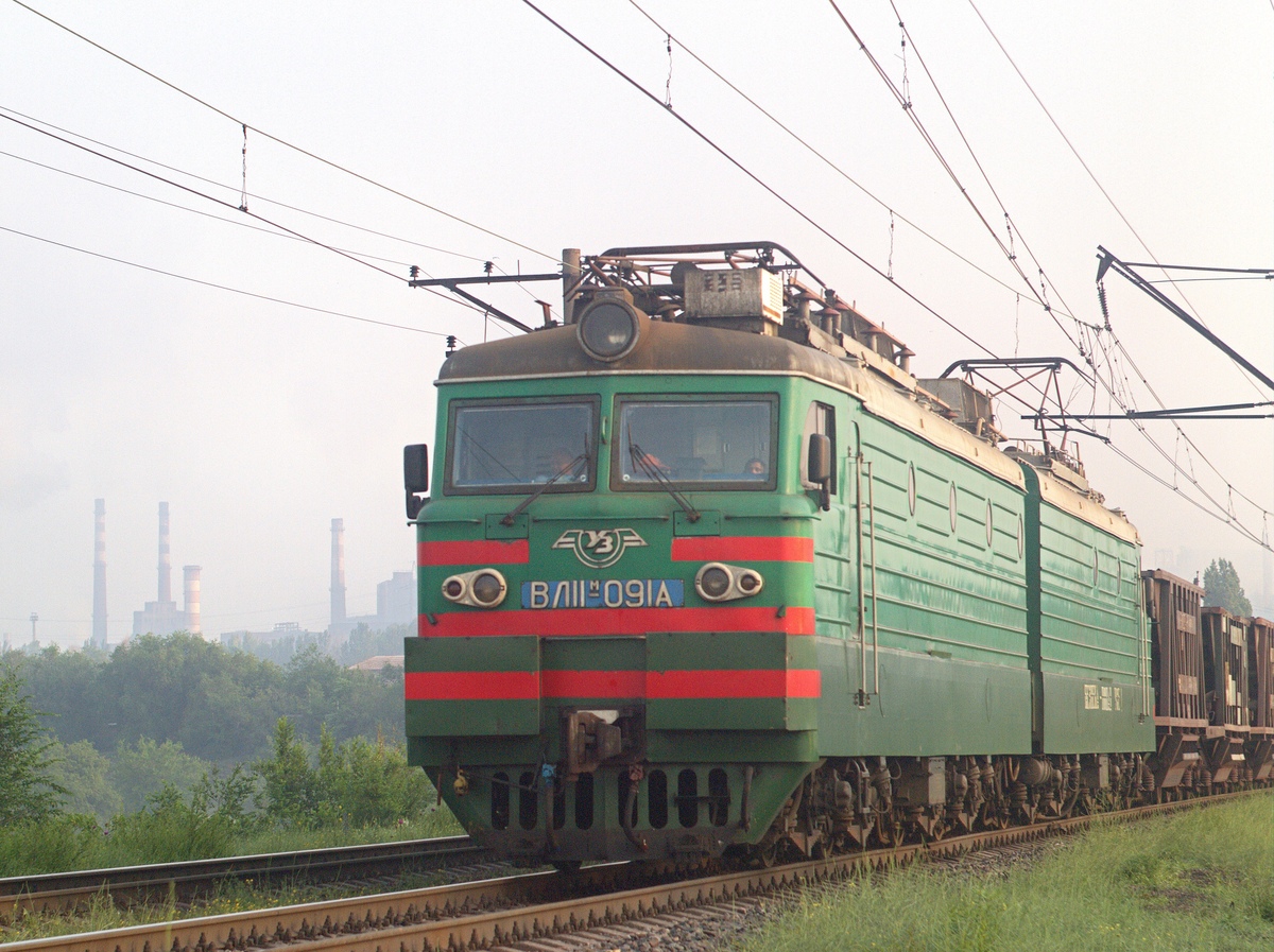 Приднепровская железная дорога, № ВЛ11М-091 — 