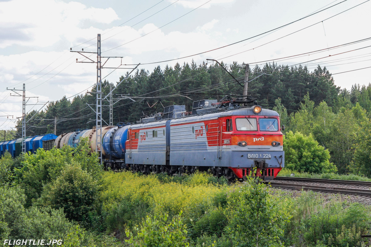 Московская железная дорога, № ВЛ10У-224 — 