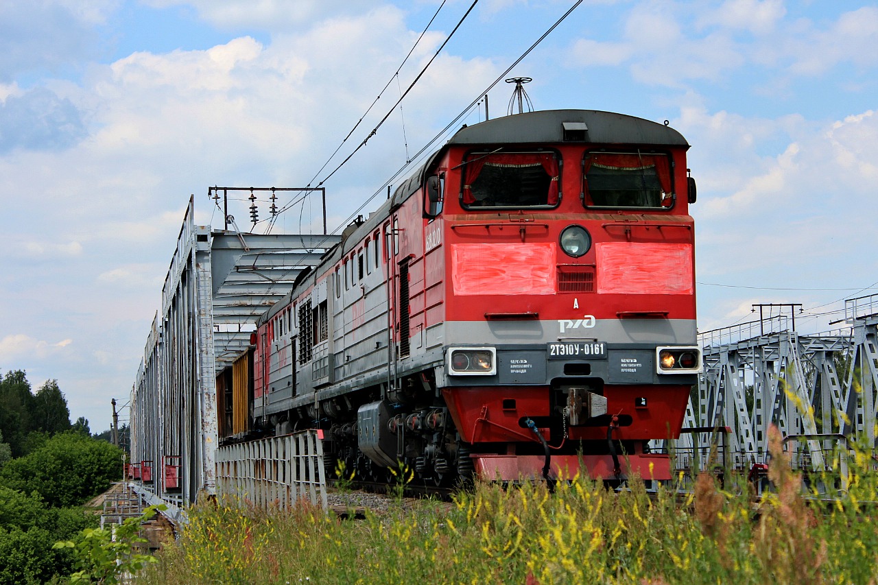 Московская железная дорога, № 2ТЭ10У-0161 — 