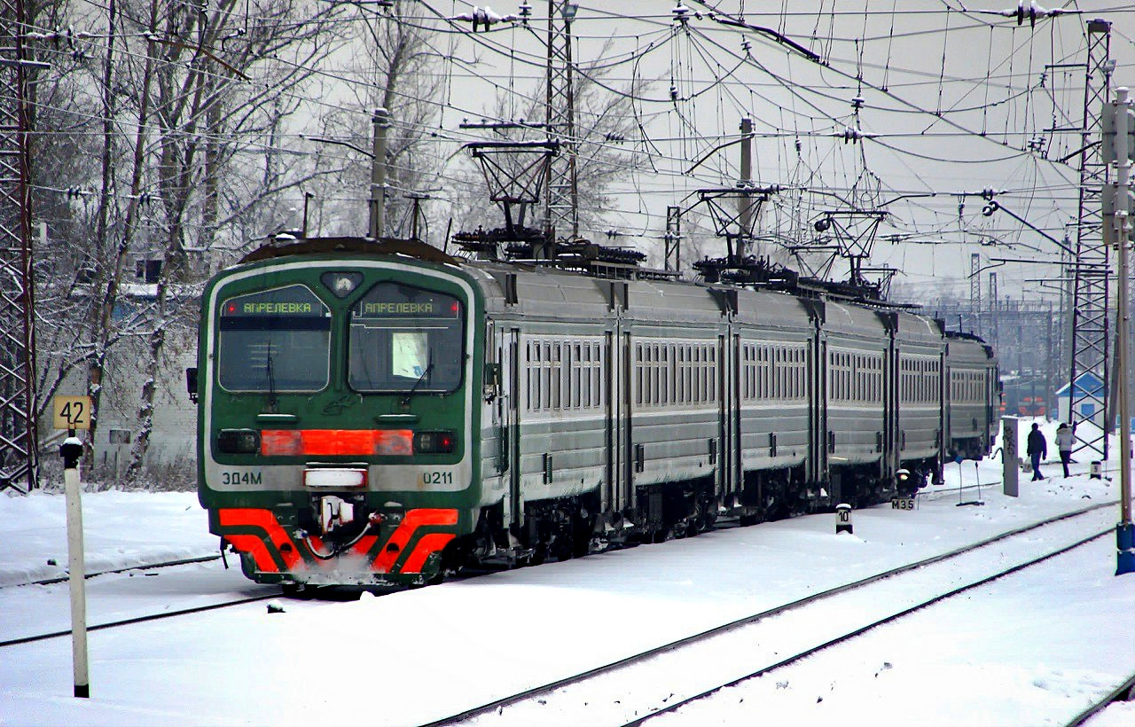 Московская железная дорога, № ЭД4М-0211 — 