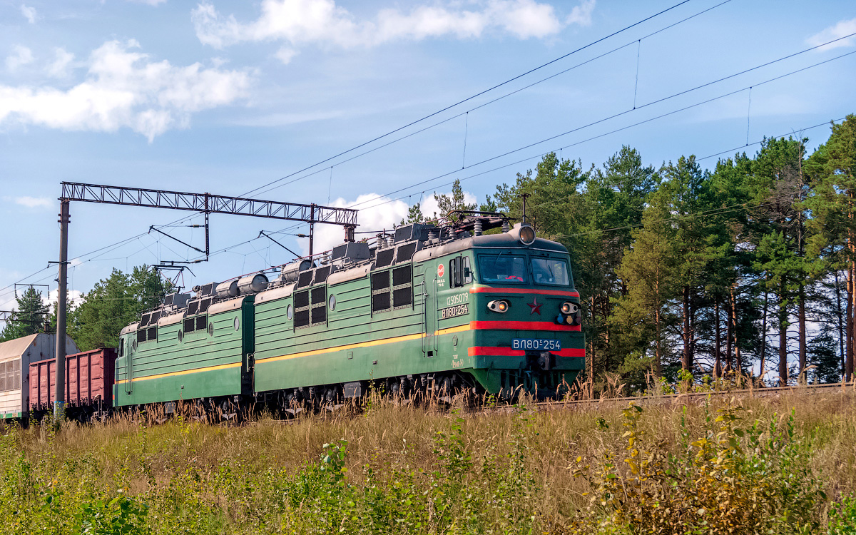 Северная железная дорога, № ВЛ80С-254 — 