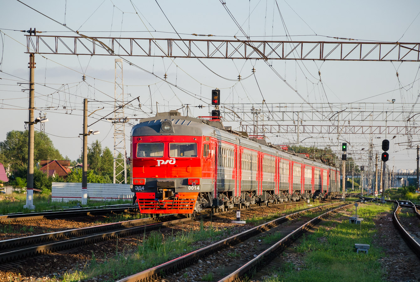 Московская железная дорога, № ЭД4-0014 — 