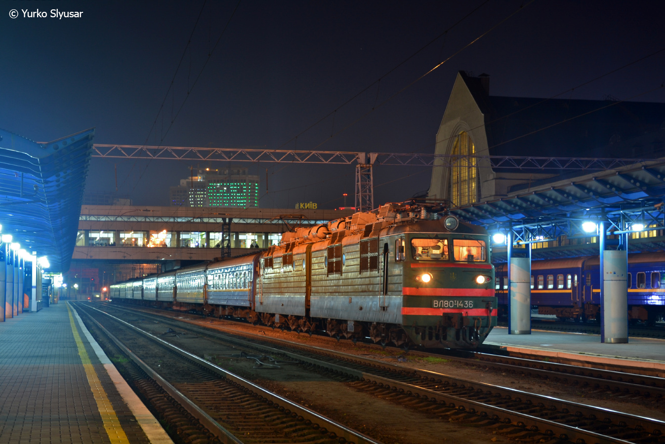 Одесская железная дорога, № ВЛ80Т-1436 — 