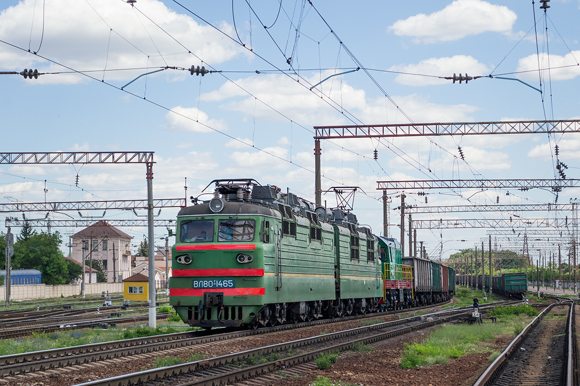 Одесская железная дорога, № ВЛ80Т-1465 — ; Одесская железная дорога, № ЧМЭ3-2403 — 