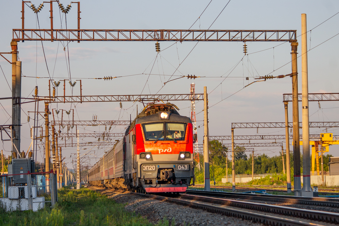 Московская железная дорога, № ЭП20-043 — 