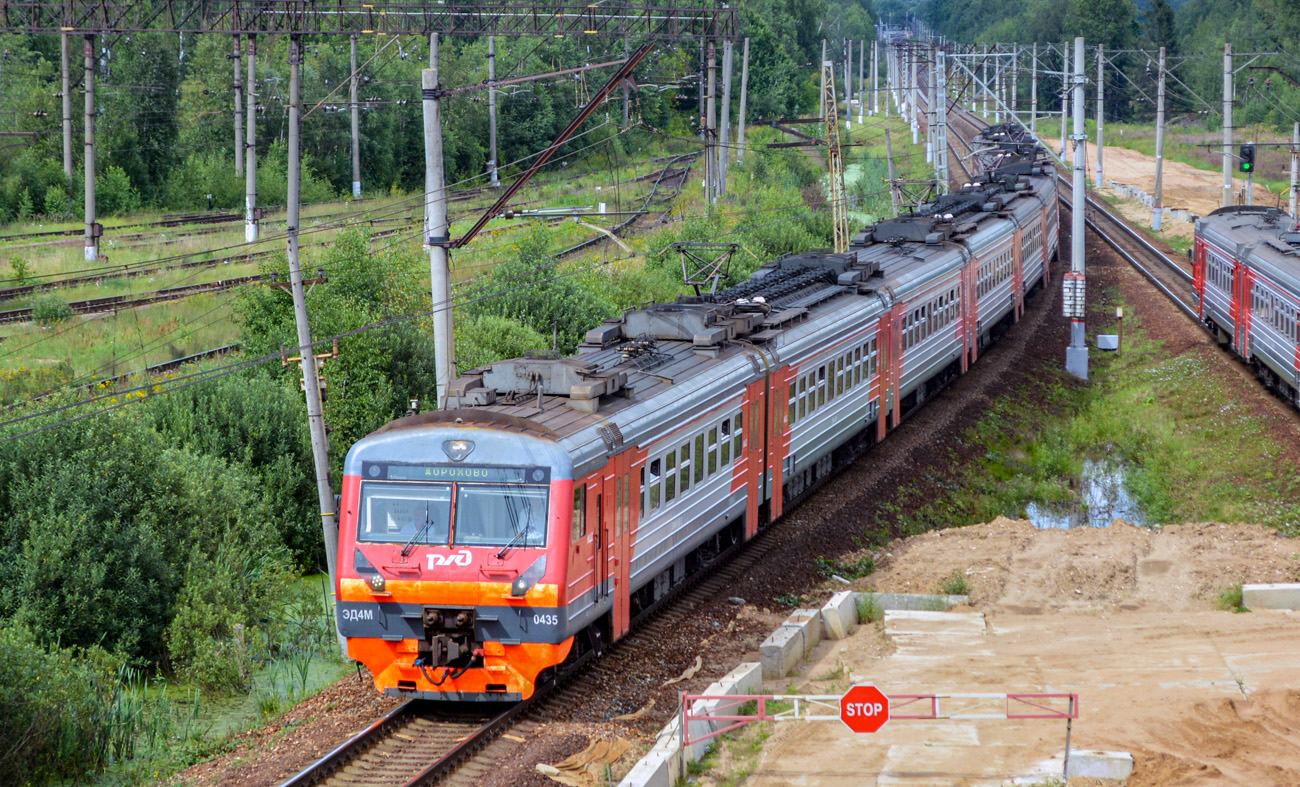 Московская железная дорога, № ЭД4М-0435 — 