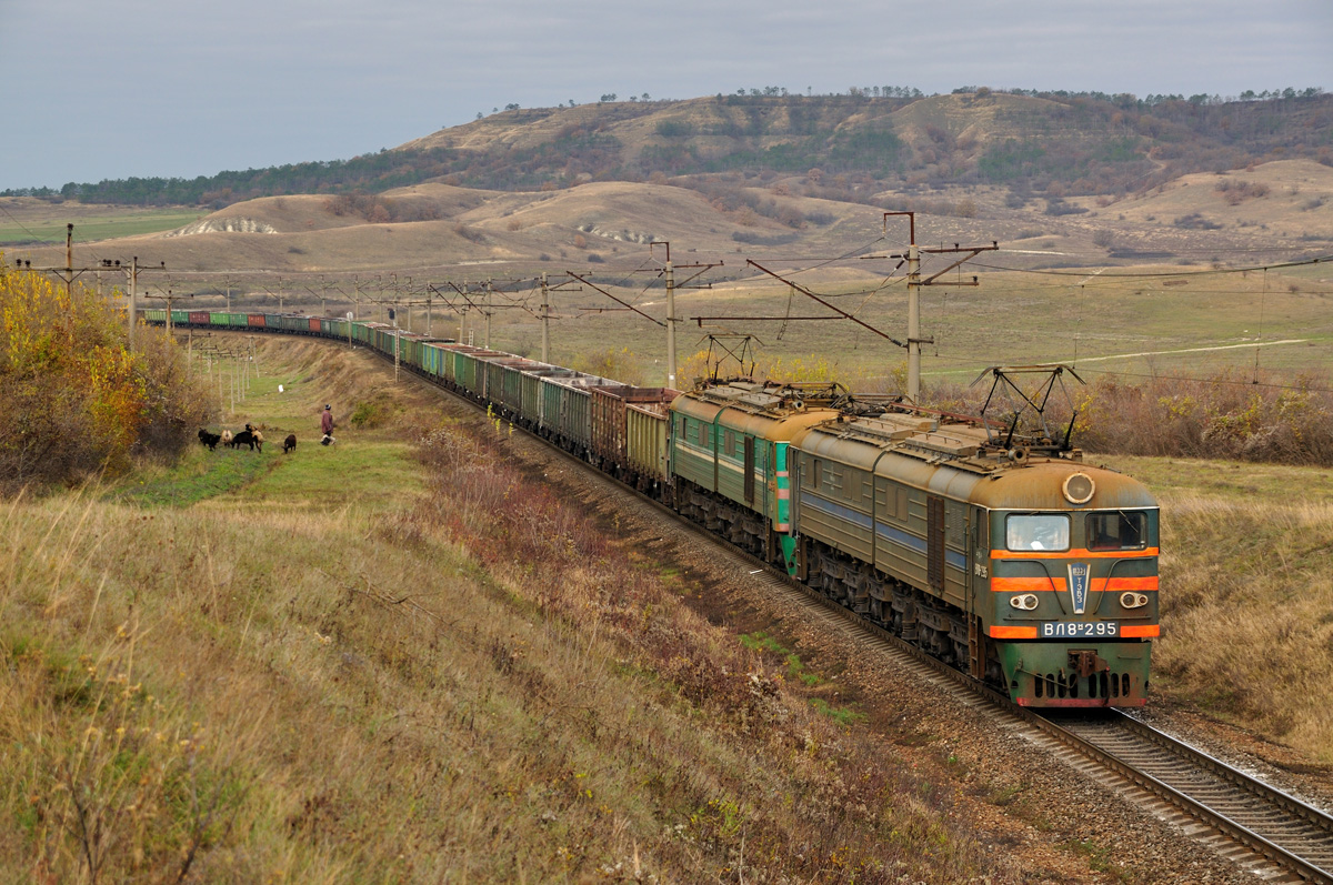 Приднепровская железная дорога, № ВЛ8М-295 — 