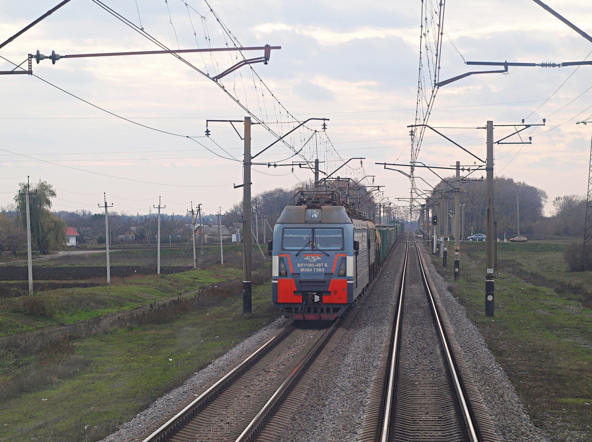 Приднепровская железная дорога, № ВЛ11М6-497 — 