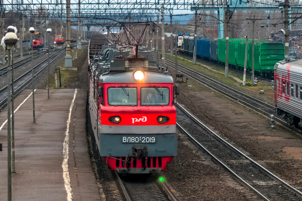 Северная железная дорога, № ВЛ80Т-2019 — 