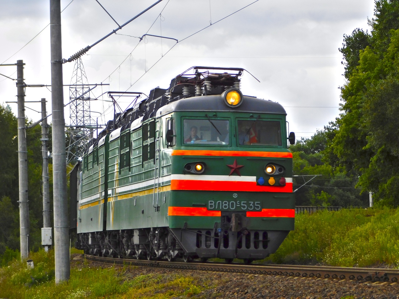 Белорусская железная дорога, № ВЛ80С-535 — 