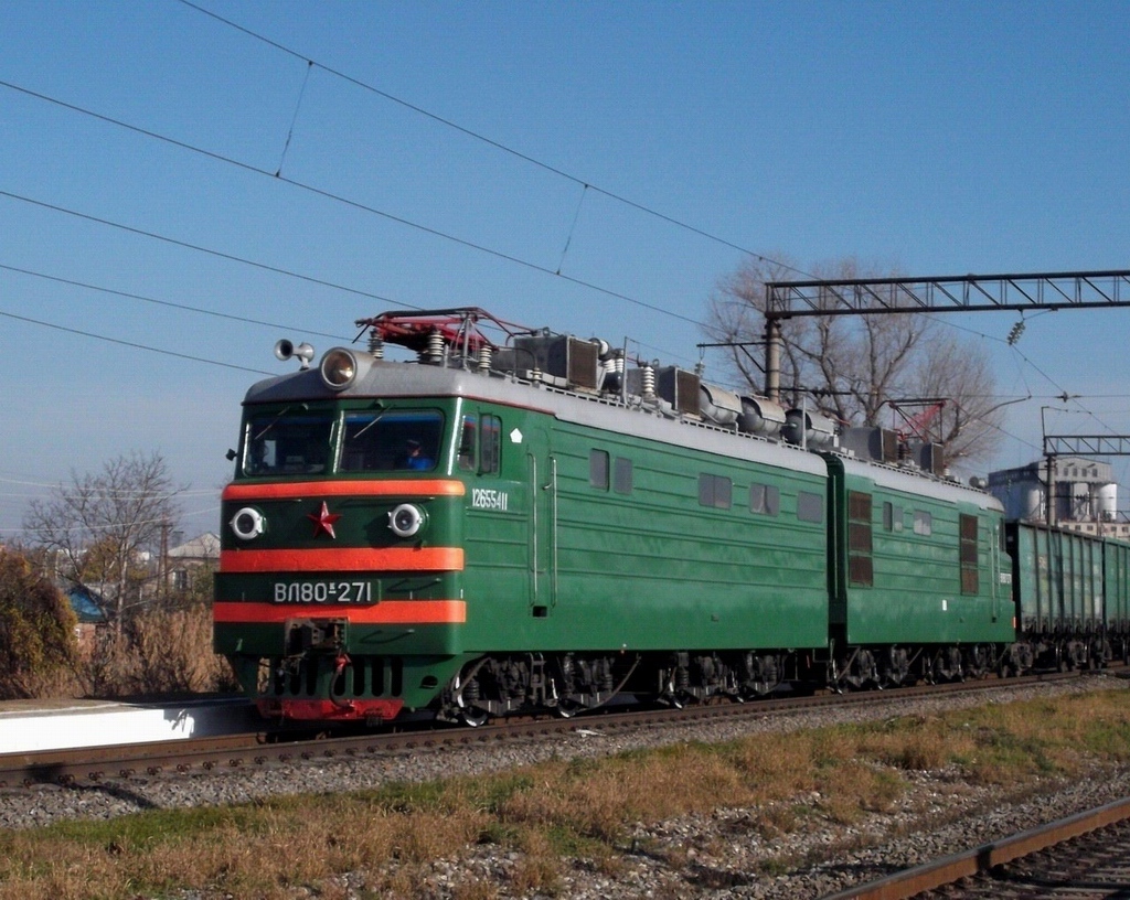 Северо-Кавказская железная дорога, № ВЛ80К-271 — 