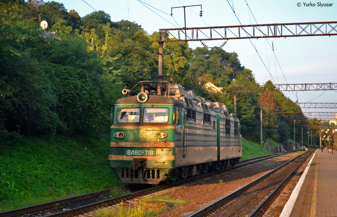 Львовская железная дорога, № ВЛ80Т-718 — 