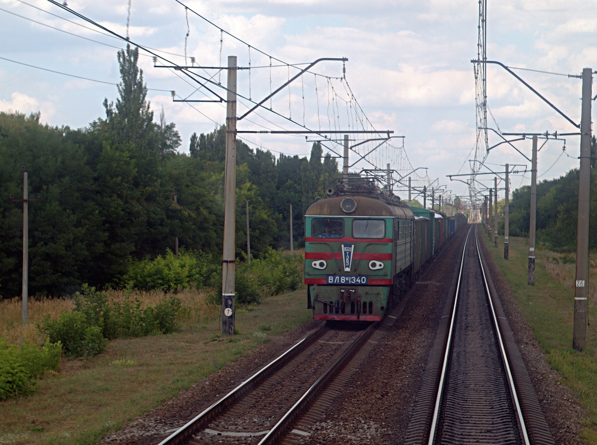 Приднепровская железная дорога, № ВЛ8М-1340 — 