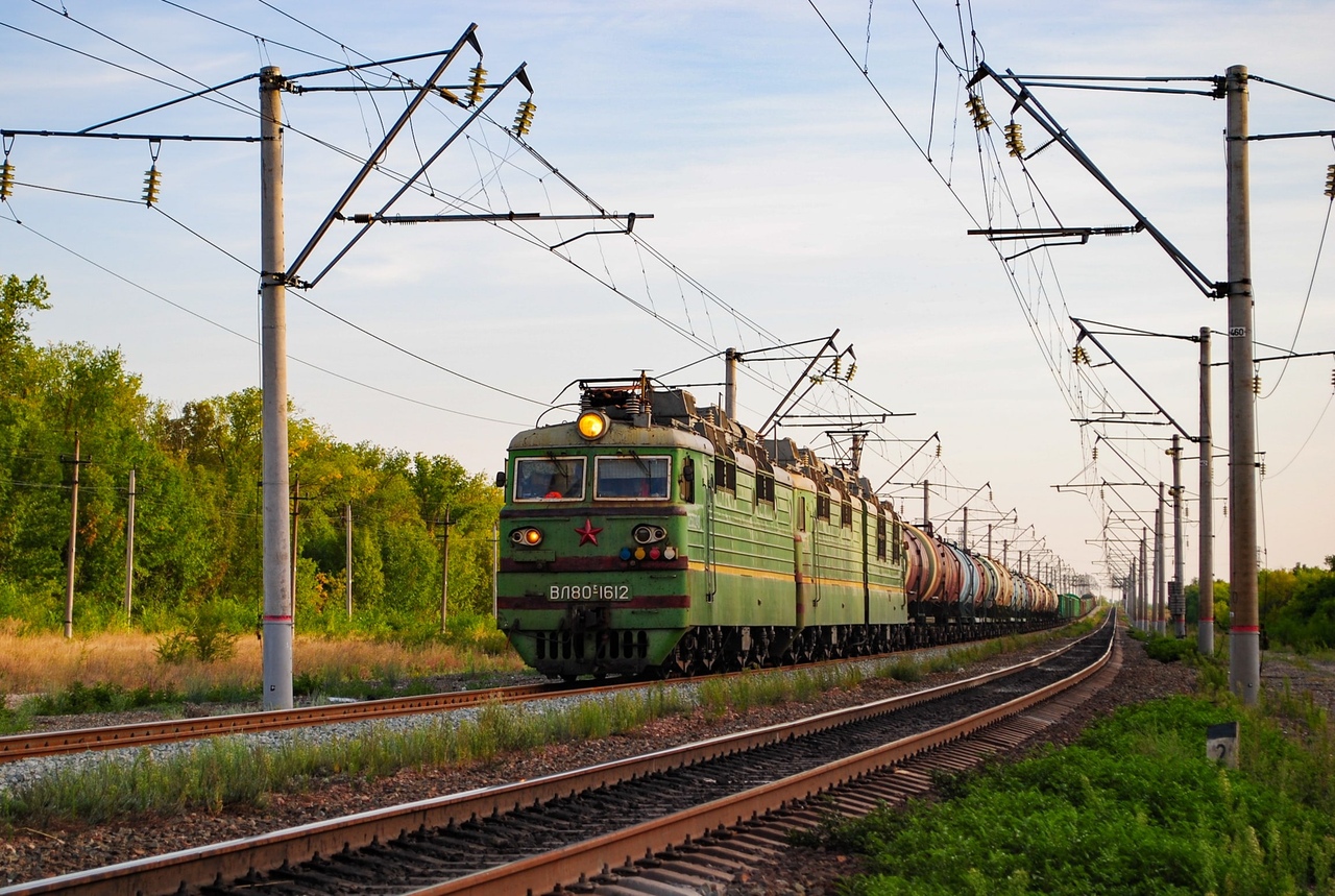 Приволжская железная дорога, № ВЛ80С-1612 — 