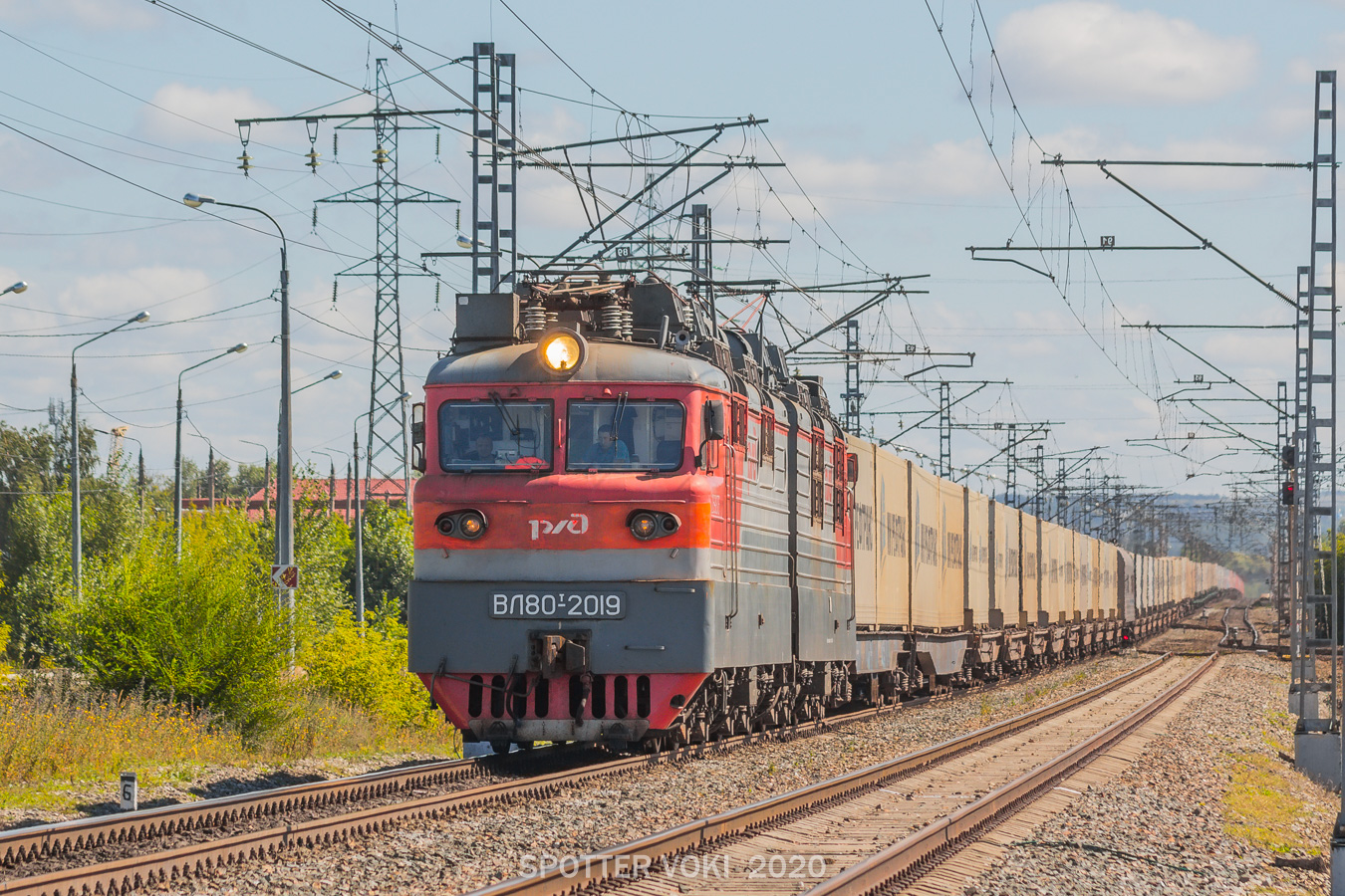 Северная железная дорога, № ВЛ80Т-2019 — 