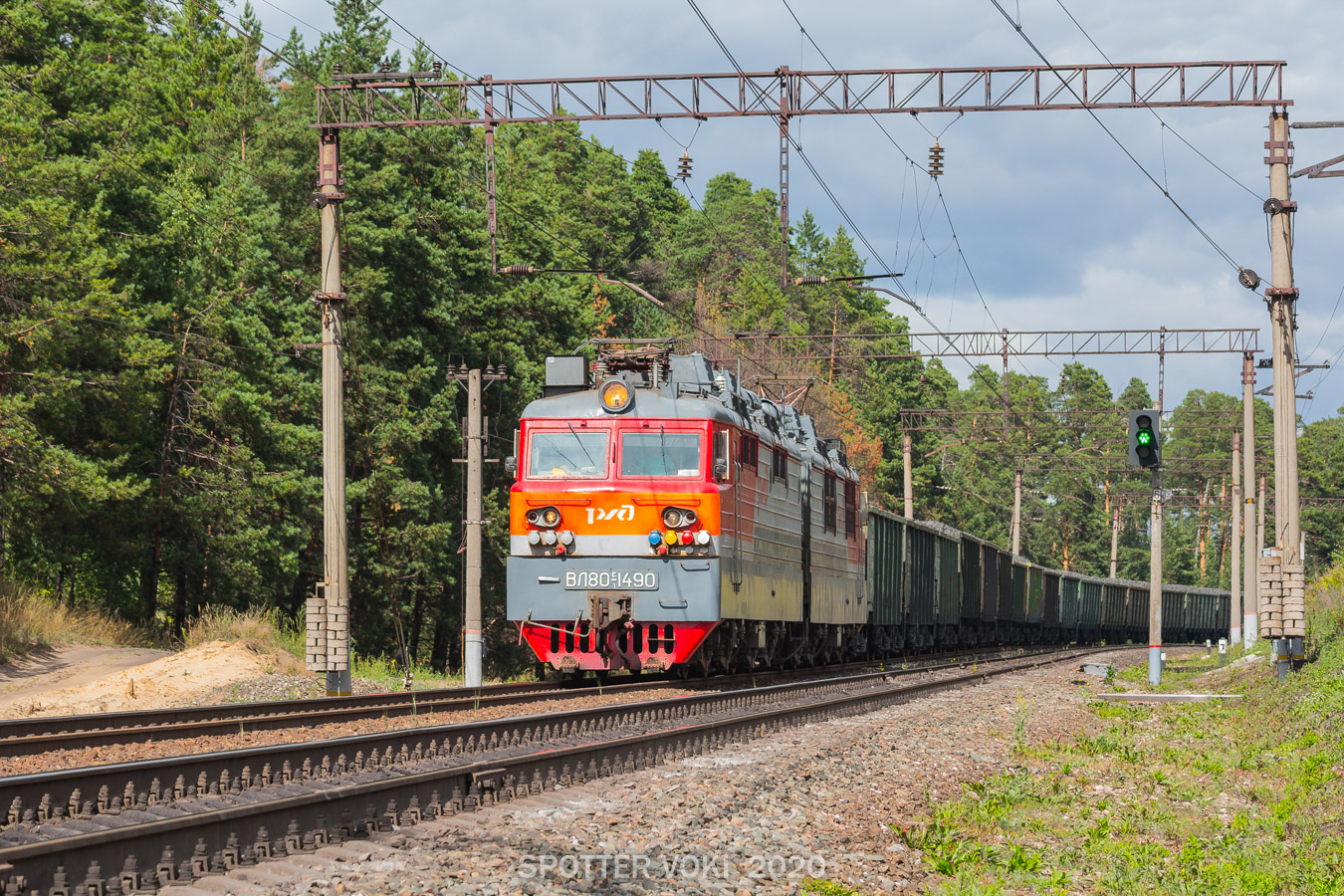 Горьковская железная дорога, № ВЛ80С-1490 — 