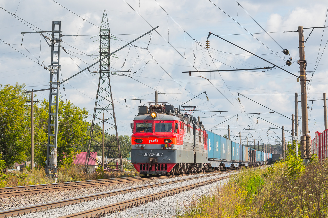 Горьковская железная дорога, № ВЛ80С-1307 — 