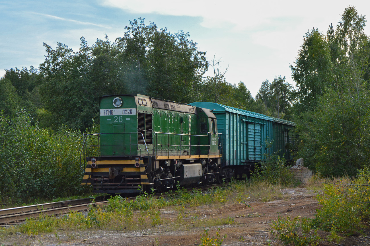 Свердловская железная дорога, № ТГМ6Д-0226 — 