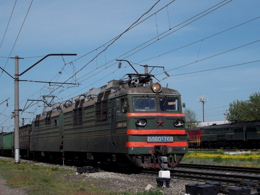 Северо-Кавказская железная дорога, № ВЛ80Т-768 — 