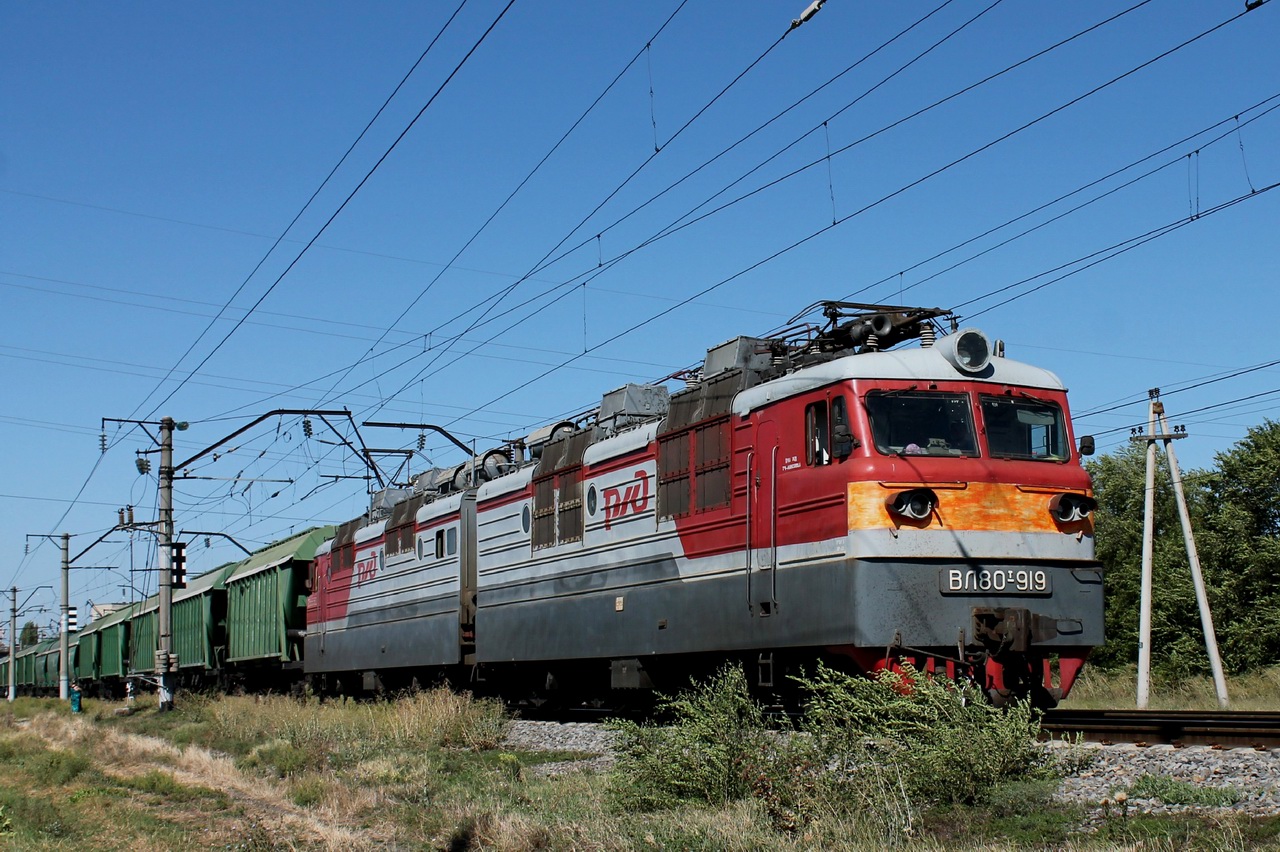 Приволжская железная дорога, № ВЛ80Т-919 — 