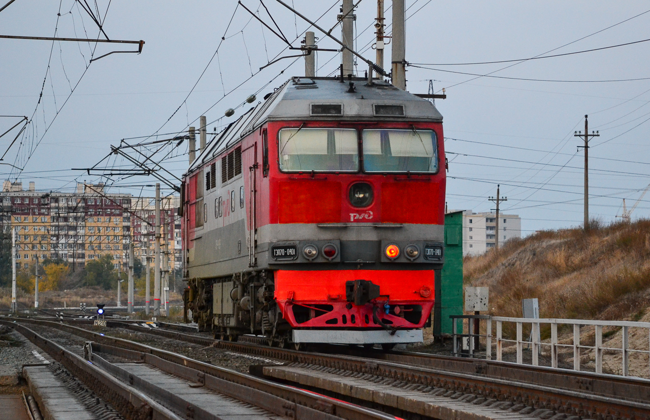 Приволжская железная дорога, № ТЭП70-0401 — 