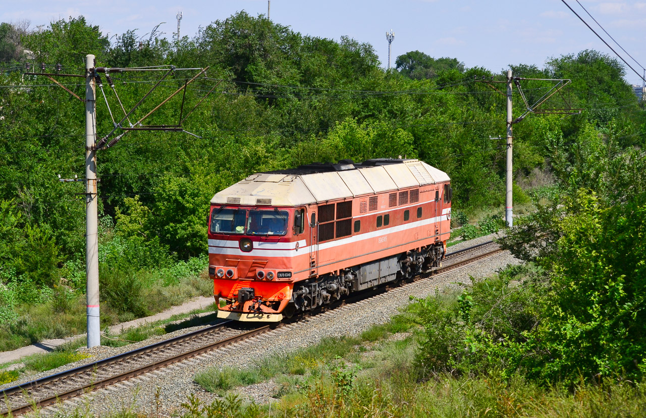 Приволжская железная дорога, № ТЭП70-0340 — 