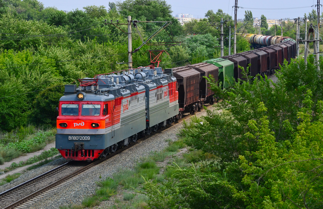 Северо-Кавказская железная дорога, № ВЛ80Т-2009 — 