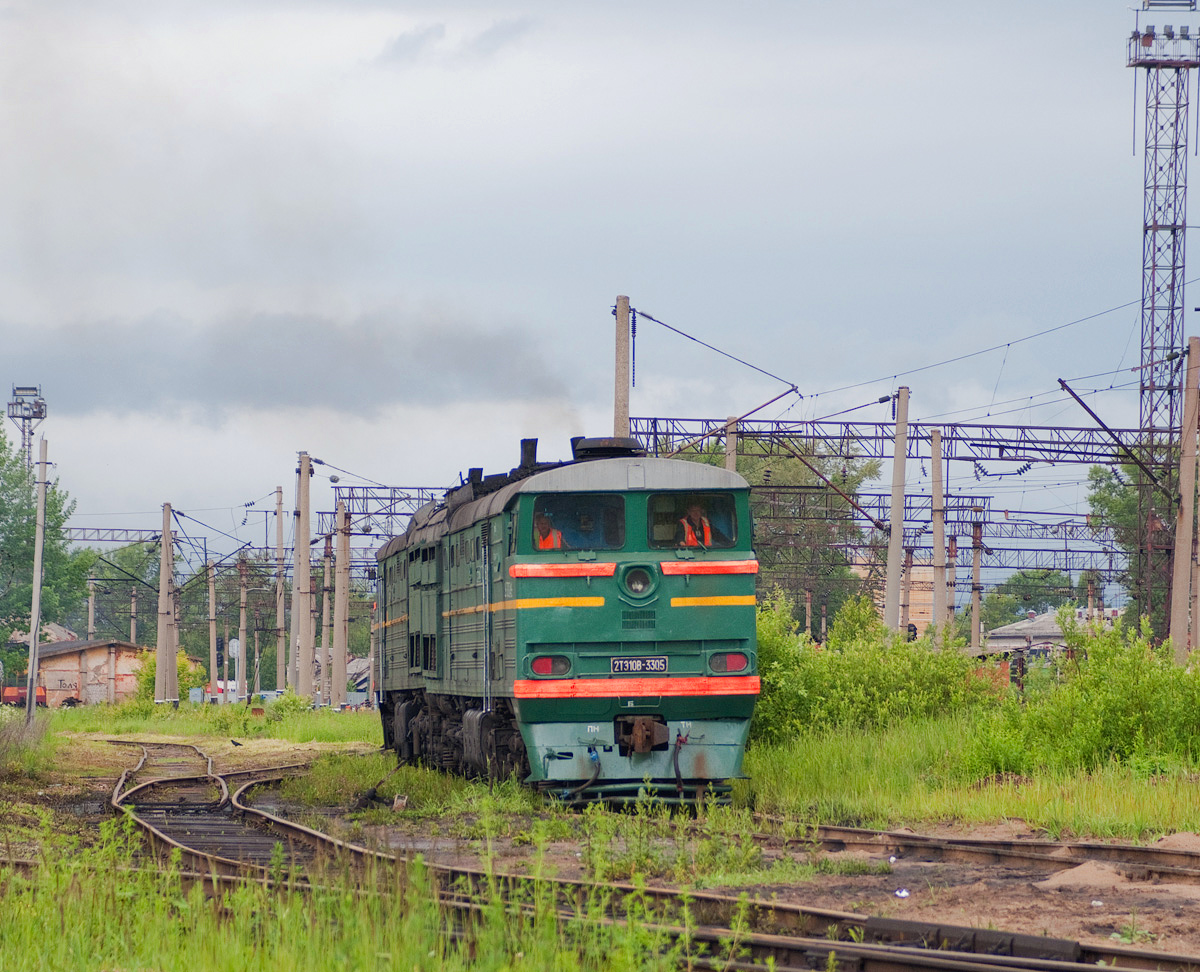 Северная железная дорога, № 2ТЭ10В-3305 — 